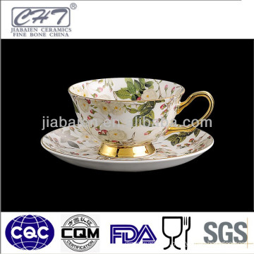 Good quality porcelain custom printed tea cups set